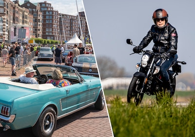 Topweekend voor mooiweerrijders, maar Tholen telt opvallend weinig cabrio's