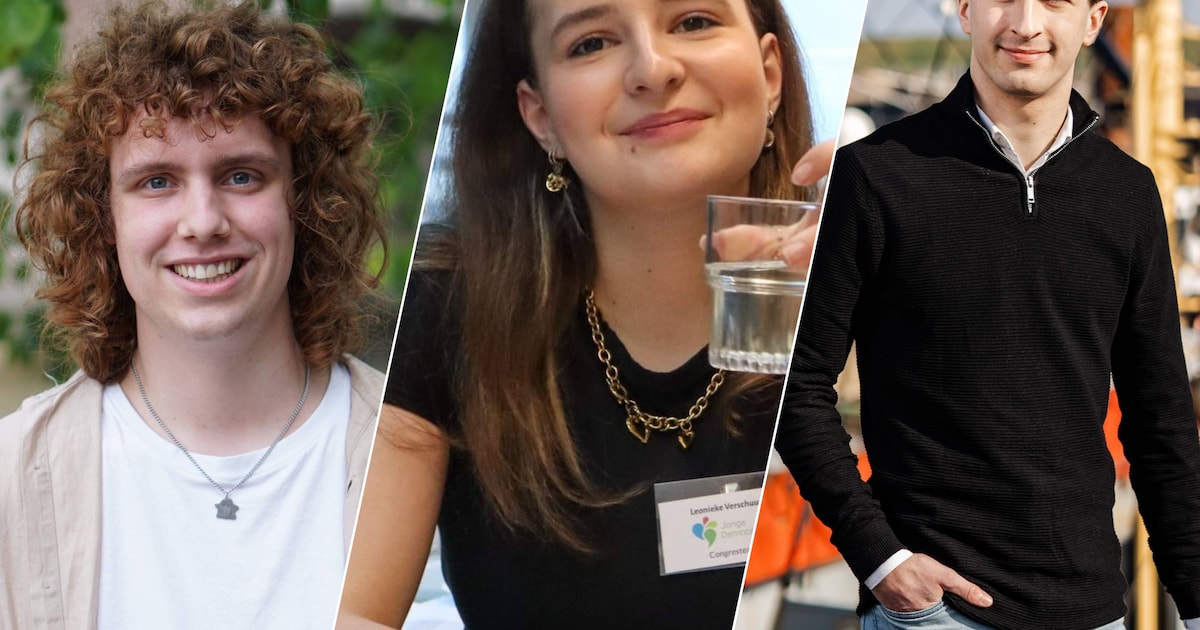 Deze drie Zeeuwse jongeren zetten zich vol passie in voor de politiek: ‘Kamerlid worden is mijn ulti