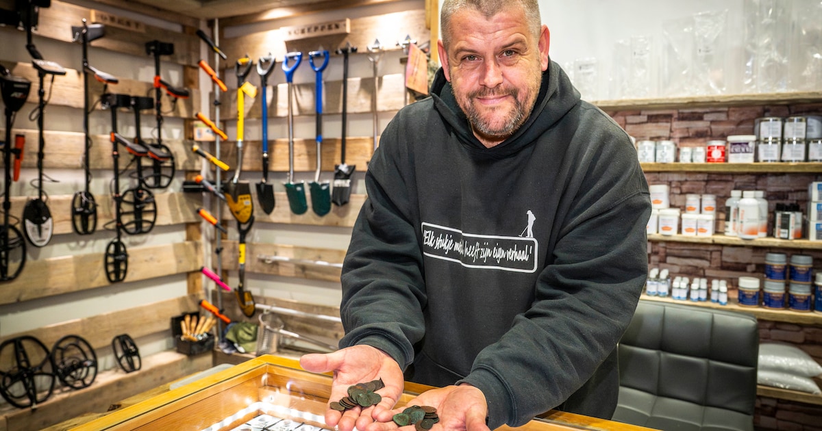 Lange dagen en weinig romantiek: detectorverkoper Johan twijfelde even, maar ging toch door
