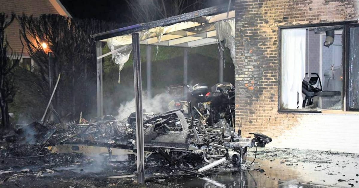 Brand in caravan slaat over naar praktijkruimte in Hulst