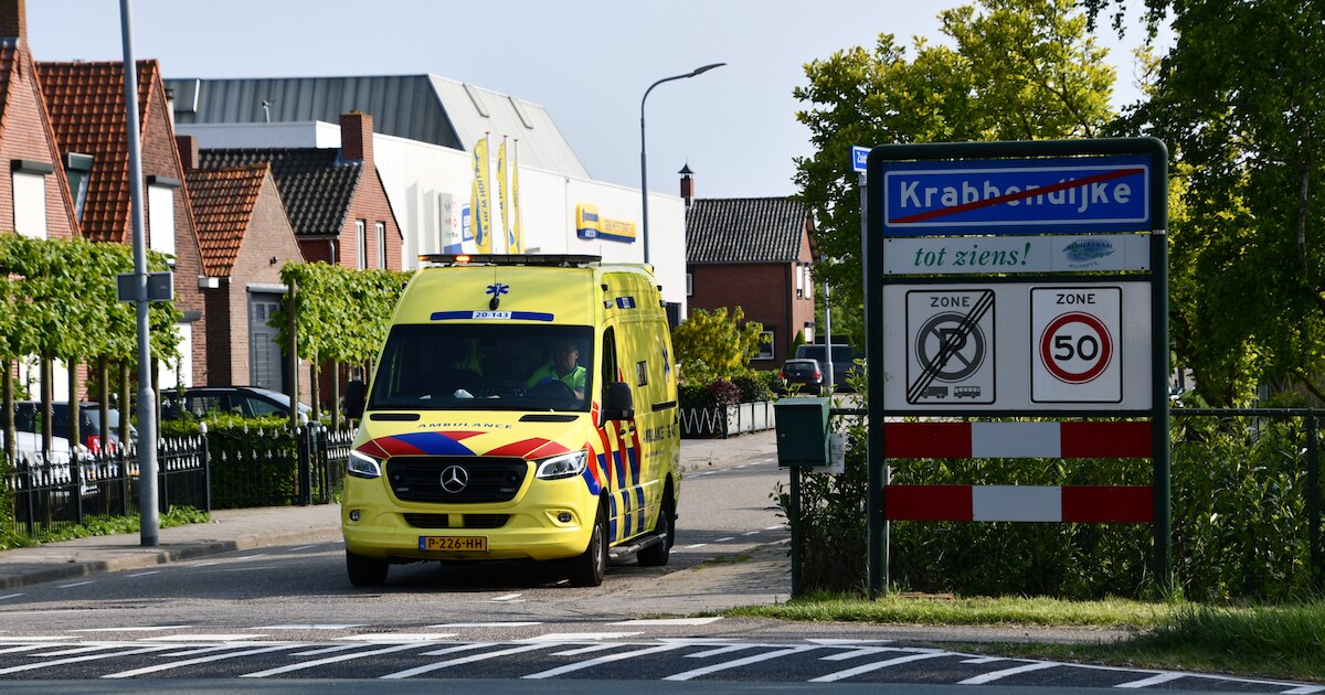 Fietser gewond bij ongeval in Krabbendijke