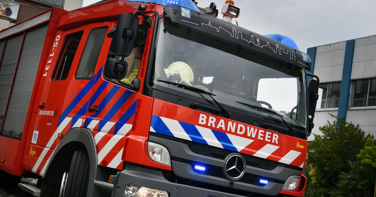 Gaslek op Van Hogendorplaan in Kapellebrug