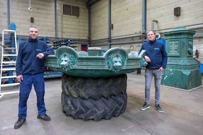 Verweerd en verroest, maar goed nieuws: de fontein en watertap keren als nieuw terug op Bellamypark en boulevard