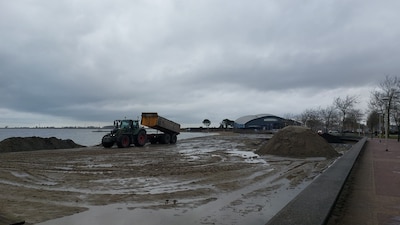Parasoldennen zorgen hier straks voor meer schaduwplekken