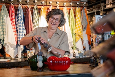 Bianca Bonte groeide op in een winkel en heeft nu 
