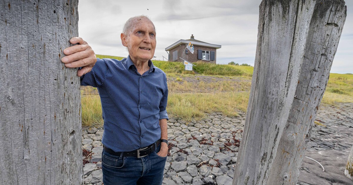 Het dijkhuisje in Wissenkerke bestaat 100 jaar: Bas bracht er onstuimige nachten door