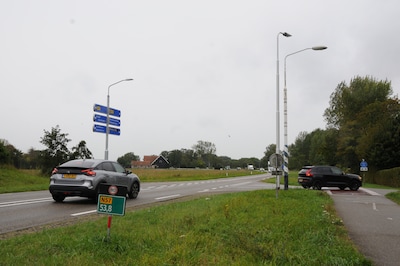 Aanpak onveilig kruispunt N57 bij Burgh-Haamstede staat ‘on hold’