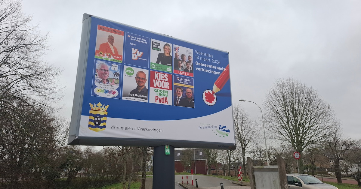 Foutje, bedankt: voorbedrukt verkiezingsbord voor Brabantse gemeente Drimmelen duikt op in Bevelands