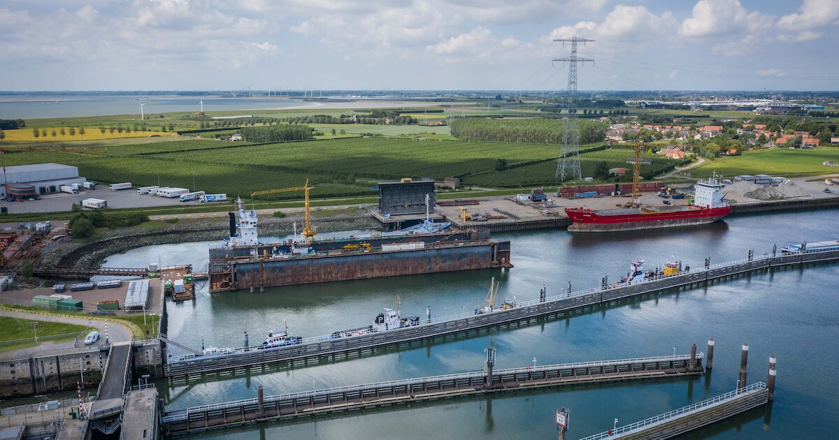 Sluizen Hansweert staat groot onderhoud te wachten