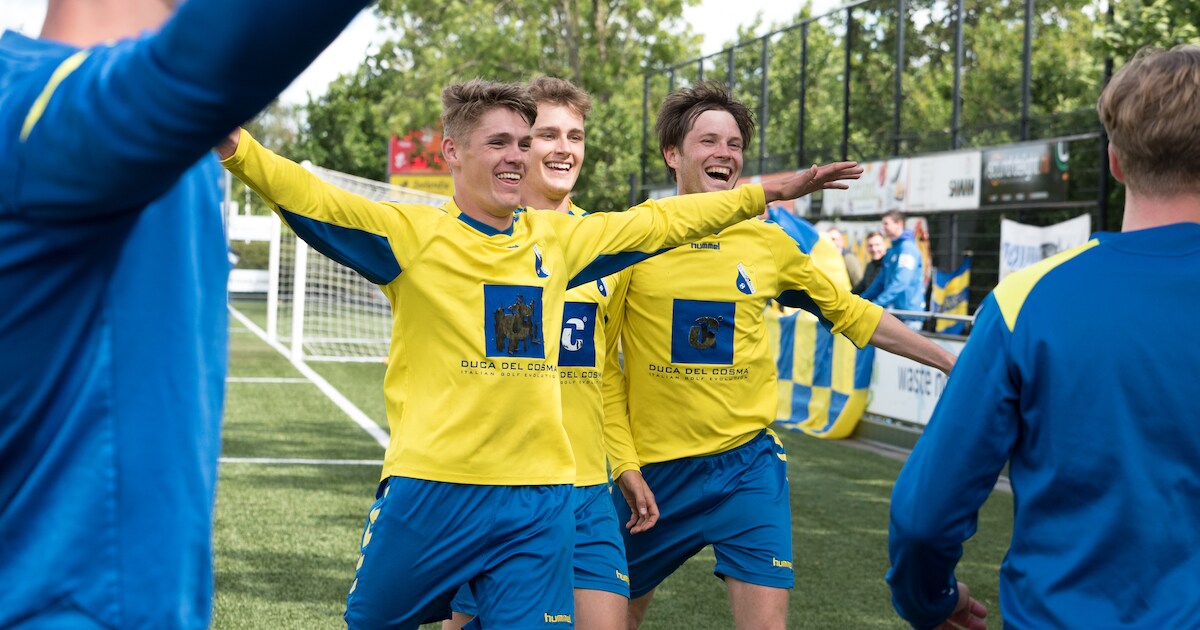 Wisse en Meiresonne balansmakers in Oostkappelse kampioensploeg