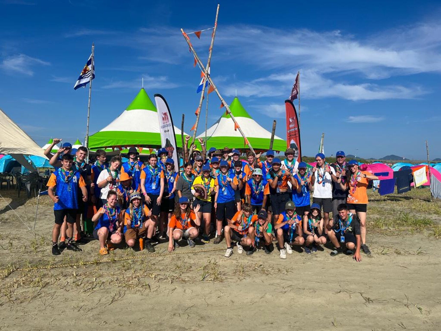 Zeeuwse scouts worden ‘een beetje moe’ van horrorverhalen over World Jamboree, ze vermaken zich fantastisch 