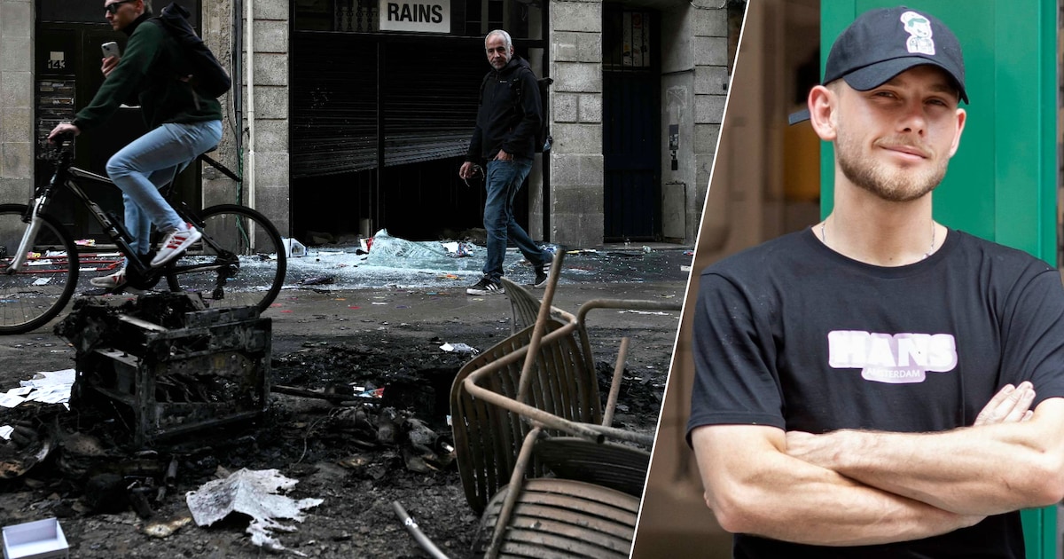 Hollandse snackbar overleeft Franse rellen nipt: ‘In onze straat is ...