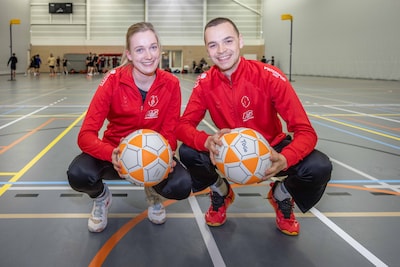 Korfballers van Togo liggen op titelkoers: ‘We voelen de trots van de supporters’
