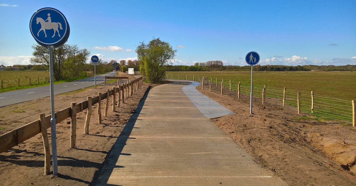 De Kloosterweg heeft een nieuwe look