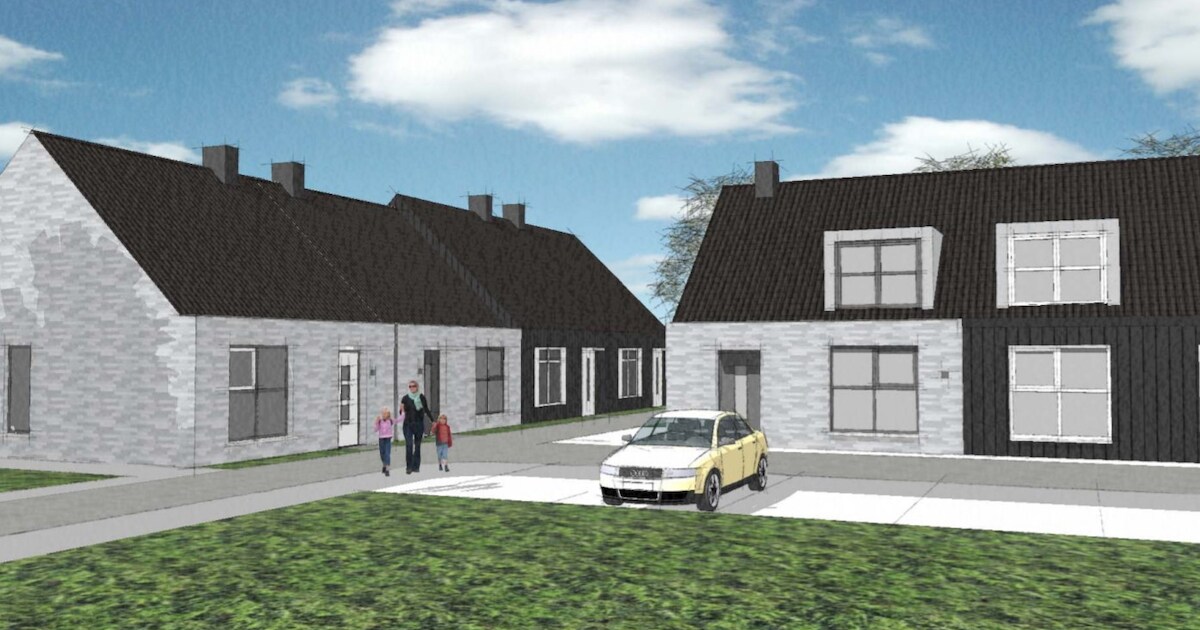 Bouw van nieuwe huizen op de plaats van de lege school in Ritthem is ...