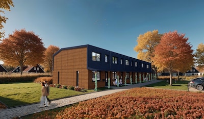 Woningen Stavenisse in één dag geplaatst (inclusief keuken en badkamer)