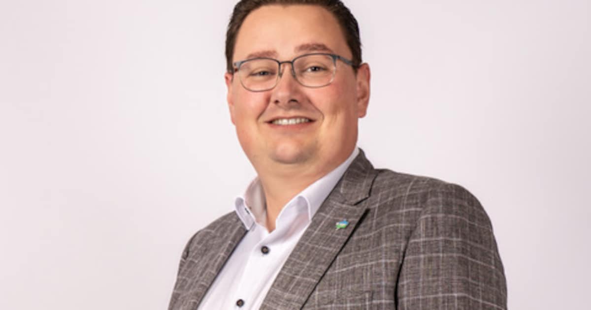 De lijsttrekkers van Terneuzen: Jeroen de Buck van TOP/Gemeentebelangen