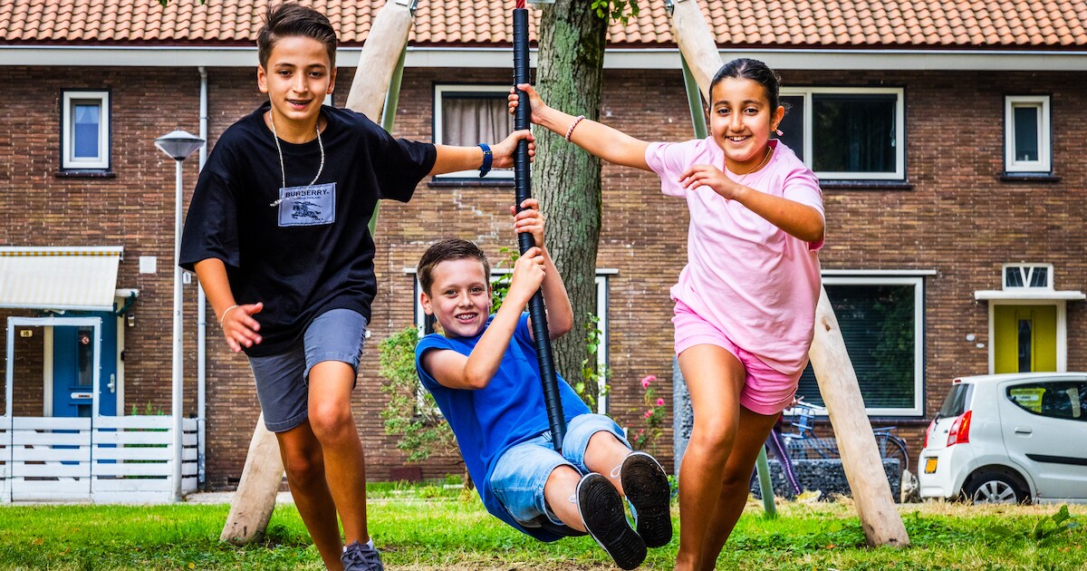 Nieuwe speeltuin in Rockanje: kinderen mochten meedenken over ontwerp
