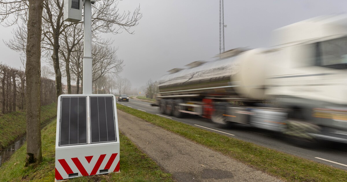 Hier staat (voorlopig) de eerste flexflitser in Zeeland