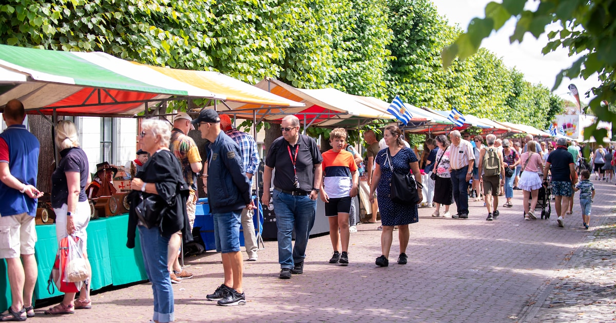 Op de jaarmarkt in Wemeldinge is zowat álles te koop: ‘Ziet u nog strepen op het raam meneer? Nee to