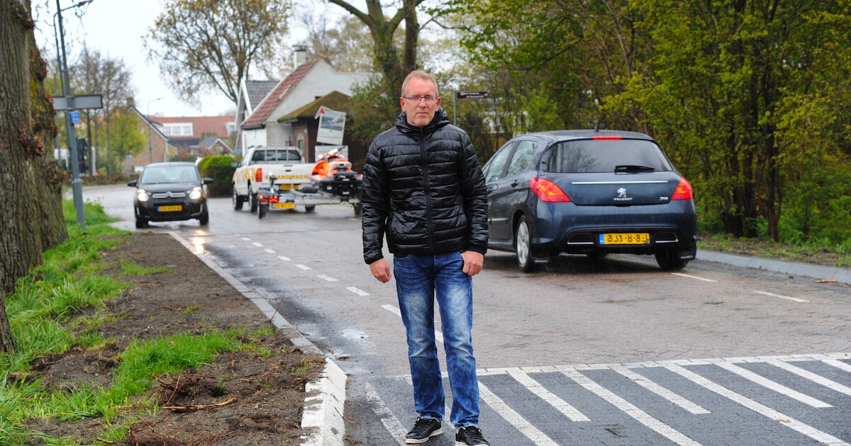 Nieuwe drempel laat automobilisten niet minder snel Vrouwenpolder inrijden