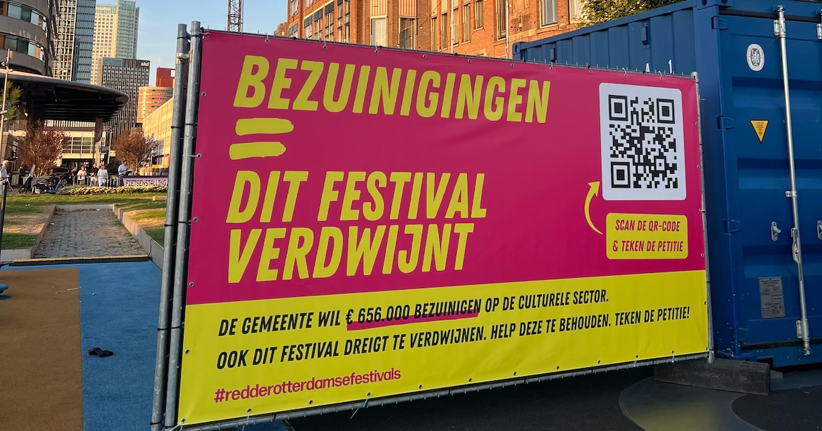 Bezuinigingen dreigen voor Rotterdam Festivals, ‘kans groot’ dat festivals omvallen en verdwijnen