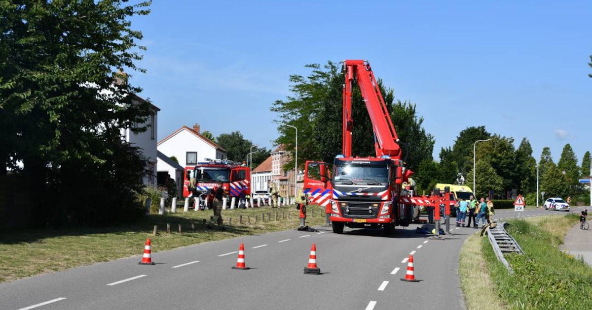 Persoon overleden bij woningbrand in Waterlandkerkje