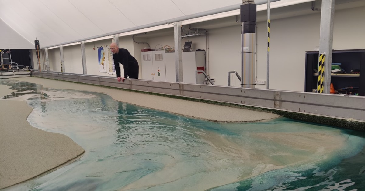 Landschapstafel in Watersnoodmuseum Ouwerkerk laat zien hoe landschap ontstaat en verandert