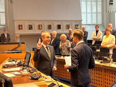 Het Zeeuwse provinciebestuur is weer compleet: Johan Aalberts neemt stokje over van Jo-Annes de Bat