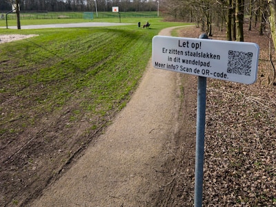 Staalslakken gebruikt op twee plekken in het Brouwse Slingerbos: ‘Zeer laag risico’