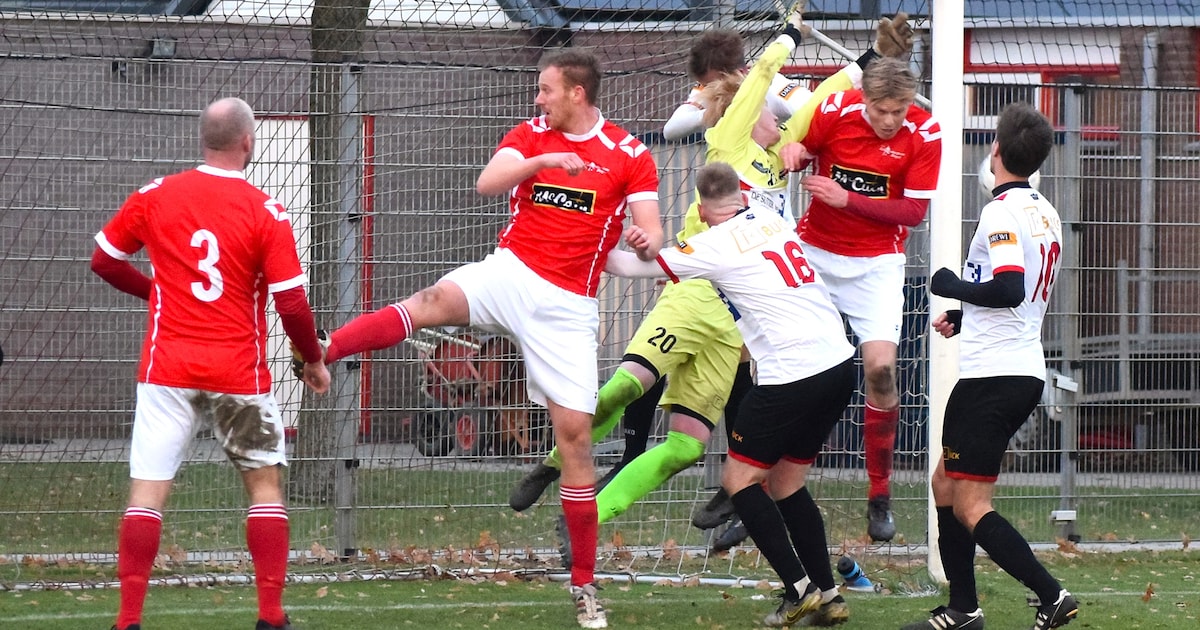 Lebo/SVN doet het in de blessuretijd, De Noormannen verslaat Zaamslag en tandem bij Sluis levert dri