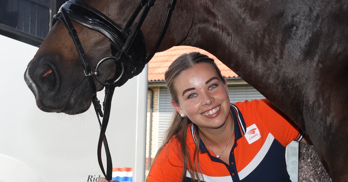 Eindelijk een lichtpuntje voor Jasmien de Koeyer in een donker seizoen