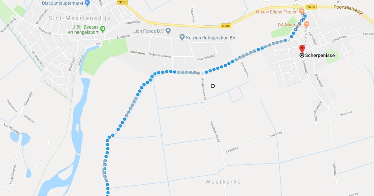 Voortaan 60 in plaats van 80 km/u op Gorishoeksedijk en Westkerkseweg bij Scherpenisse | Tholen