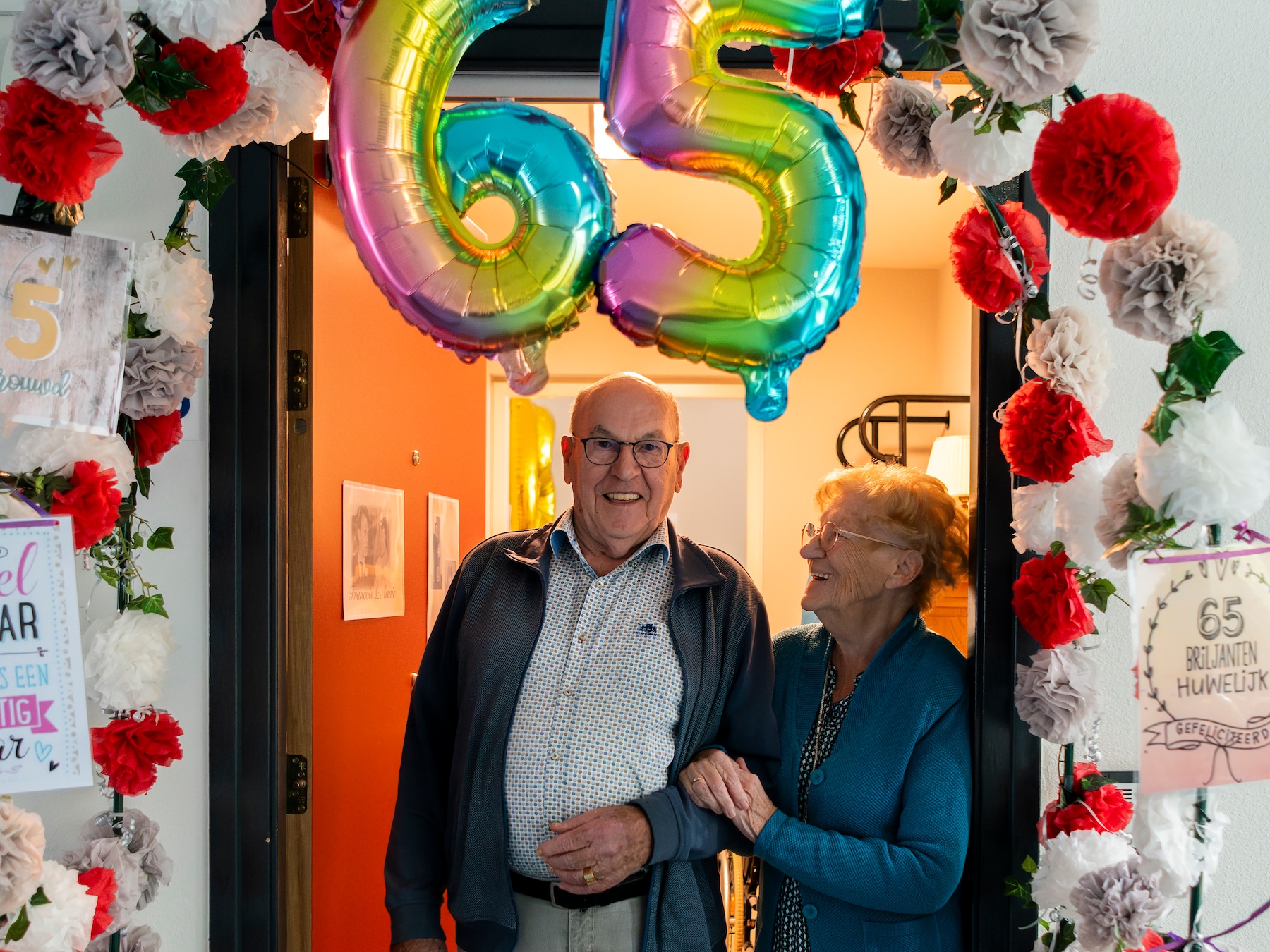 Van de box tot briljanten huwelijk: François en Annie zijn al hun leven samen en nu 65 jaar getrouwd