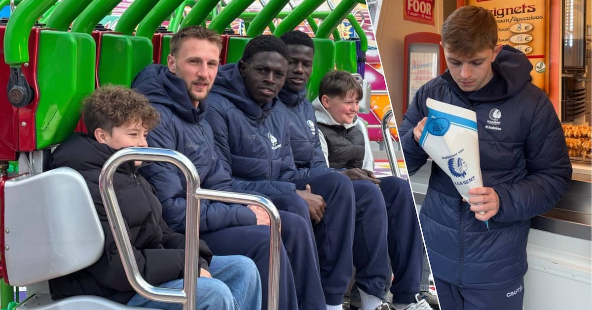 Blauw-wit feestje op de foor: Max Dean ontdekt smoutebollen: “In Engeland kennen we dit niet, maar h