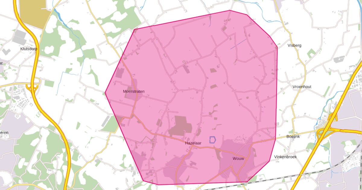Stroomstoring van Enexis treft Wouw | Roosendaal