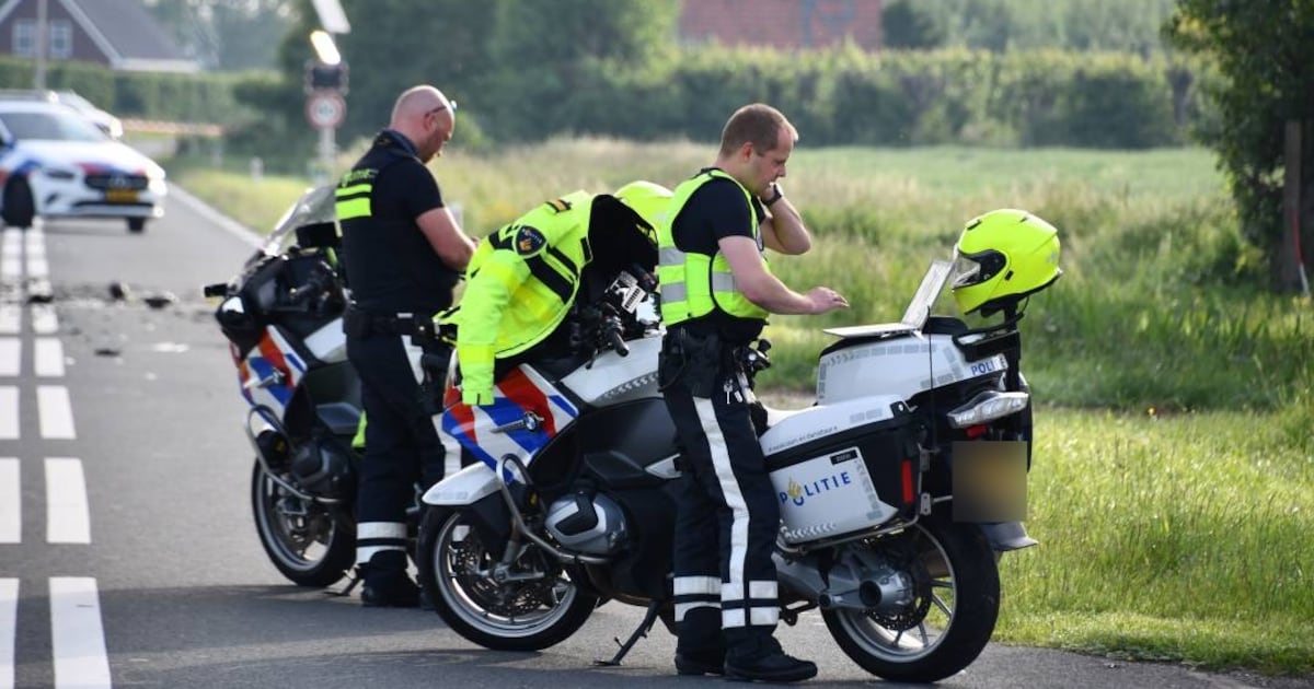 Grote ravage bij dodelijk ongeval Kapelle, Wemeldingse Zandweg afgesloten