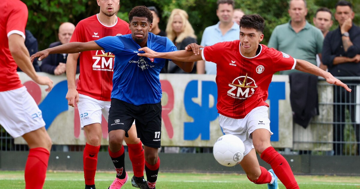 LEES TERUG | Goes lijdt tegen FC Rijnvogels eerste nederlaag van het seizoen: 1-4