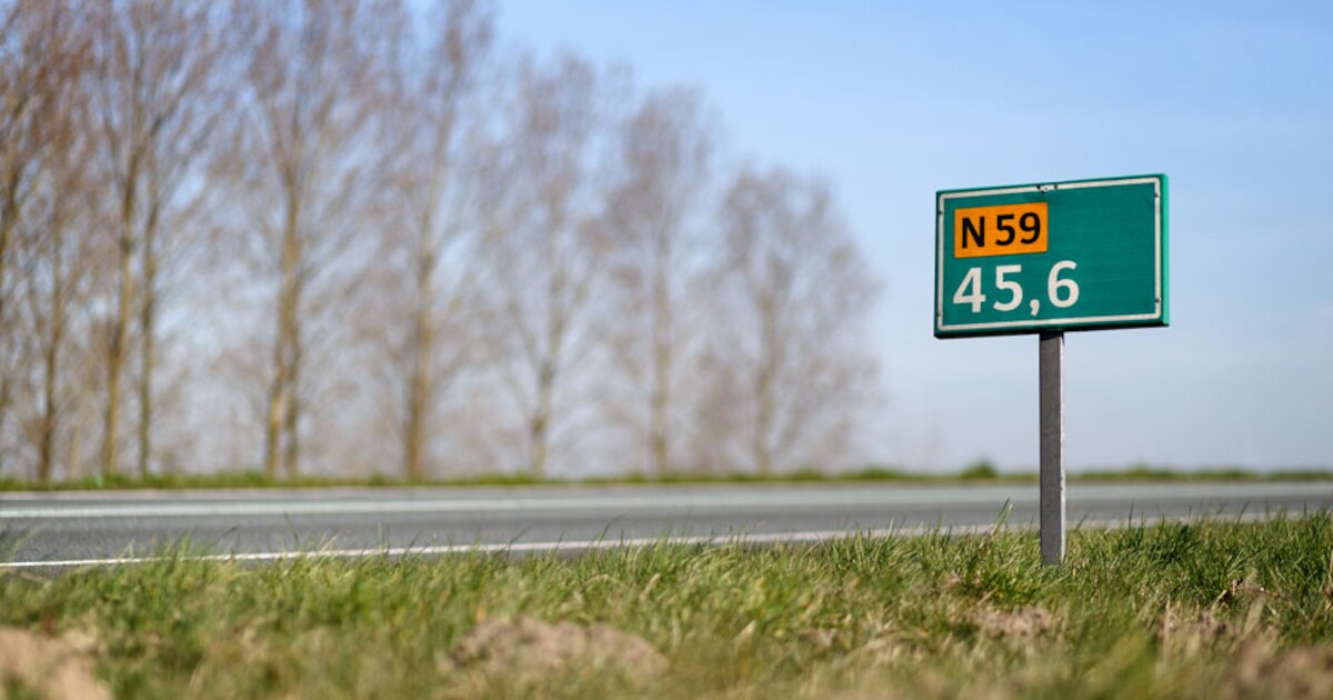 Let op: N59 tussen Oude-Tonge en Hellegatsplein komend weekend dicht | Goeree-Overflakkee