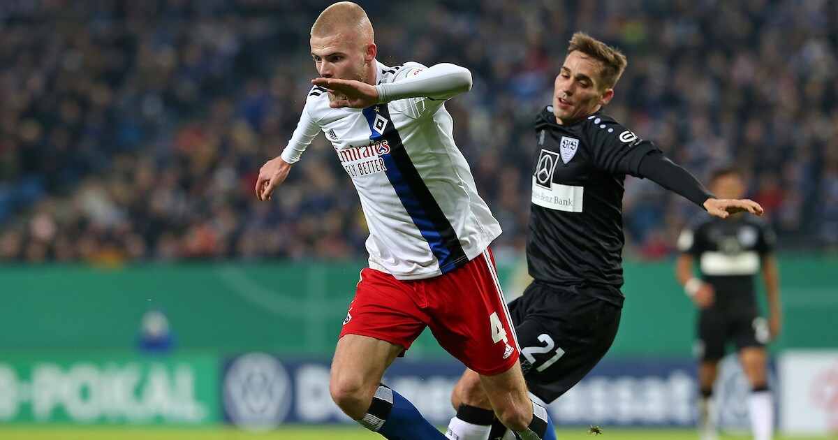 Rick van Drongelen laat met HSV een kans liggen