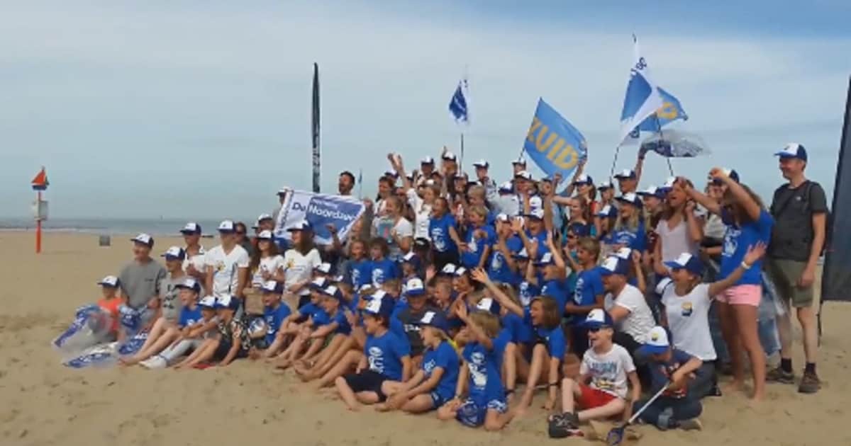 Beach Cleanup Tour begint in Cadzand feestelijk met vuilniszakken-wave