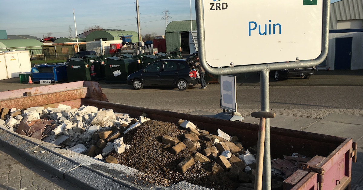 Nieuw pasje voor milieustraat wordt thuisgestuurd