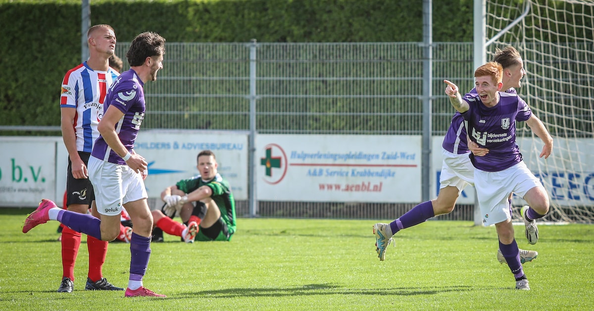 Bruse Boys doet Krabbendijke al vroeg pijn in Zeeuws onderonsje