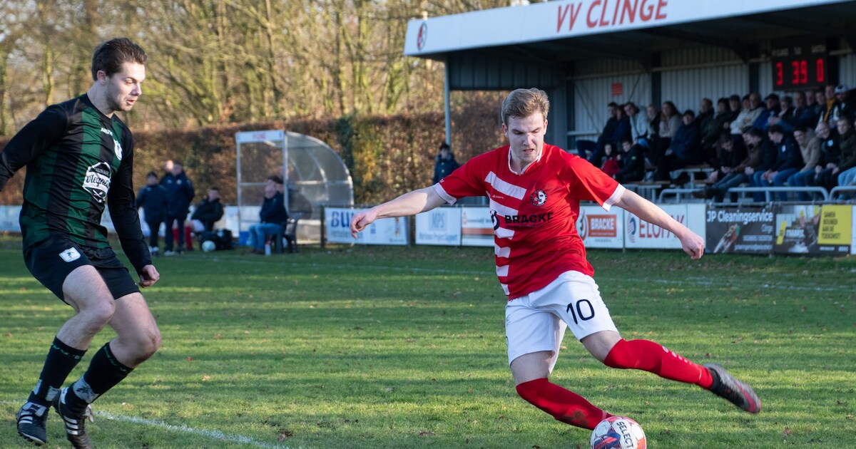 Clinge pakt belangrijke punten in derby met HVV’24: ‘We waren technisch en tactisch veel beter’