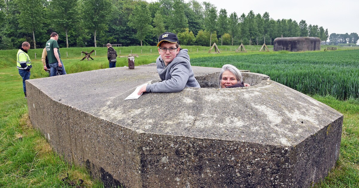 Bunkers in Groede merkte je pas op als je geraakt werd