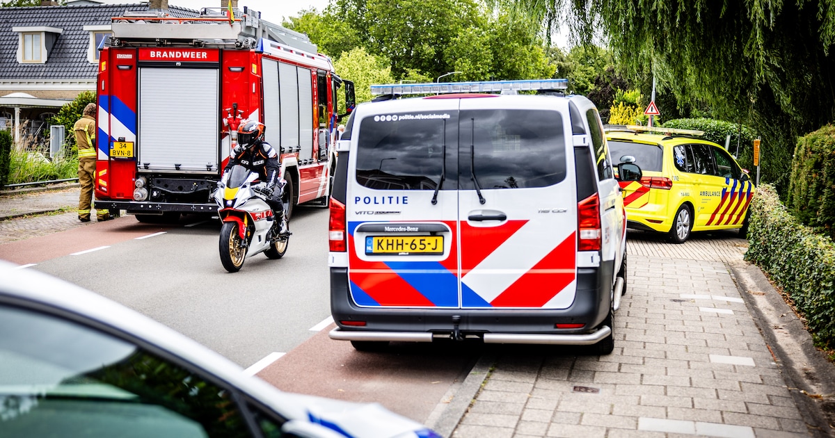 Gewonde aan aan boord van bootje in Maasdam nadat benzine ontvlamt