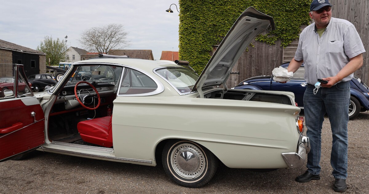 Oldtimer Festival Axel is dit keer alleen een rondrit, in auto's waar je spierballen van krijgt
