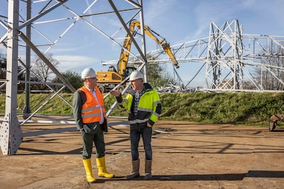 Proosten op sloop van oude hoogspanningsmasten: ze zijn eindelijk weg!