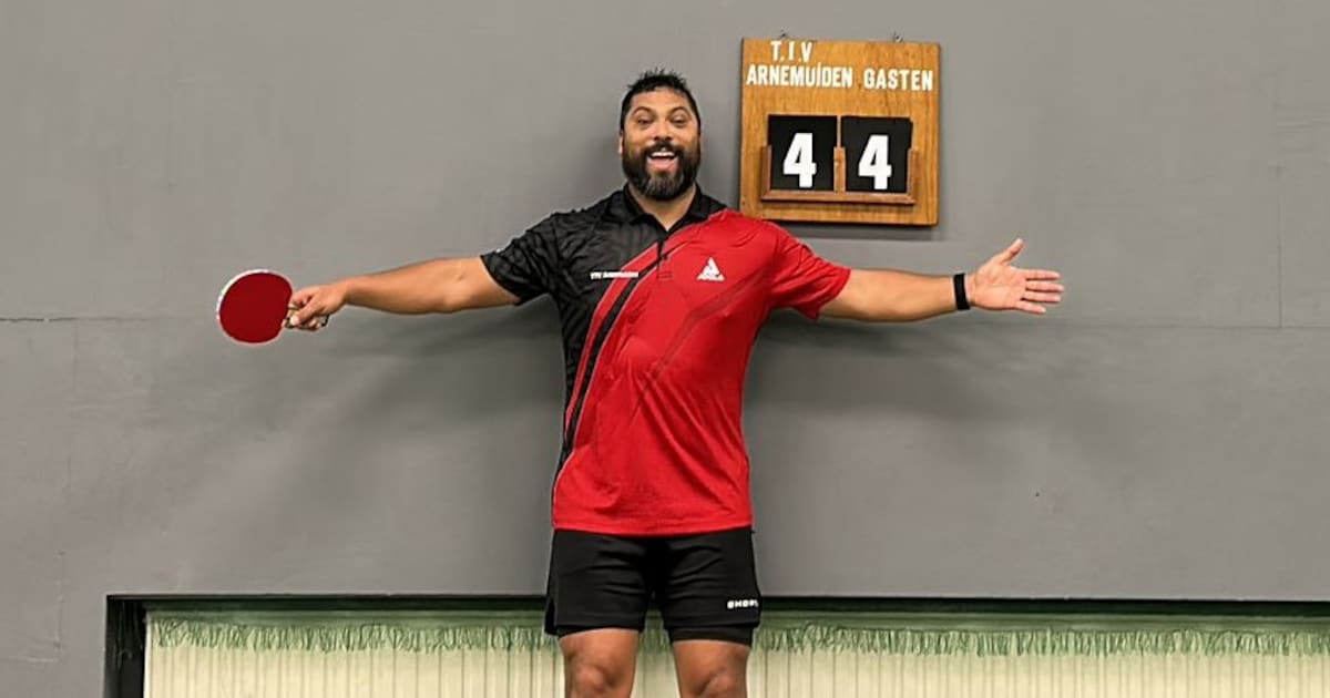 Rotterdamse aanwinst voor tafeltennissers van Arnemuiden, die aan nieuw seizoen beginnen in de tweed