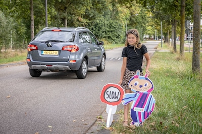 Dankzij Noëlla heeft de Beatrixschool in Goes nu zijn eigen unieke Pas op-pop